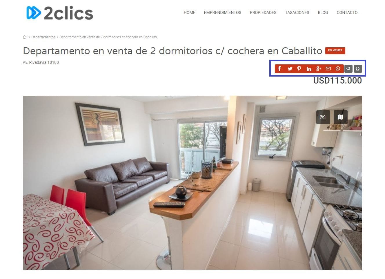 diseño web inmobiliario
