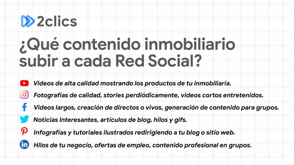 redes sociales inmobiliarias